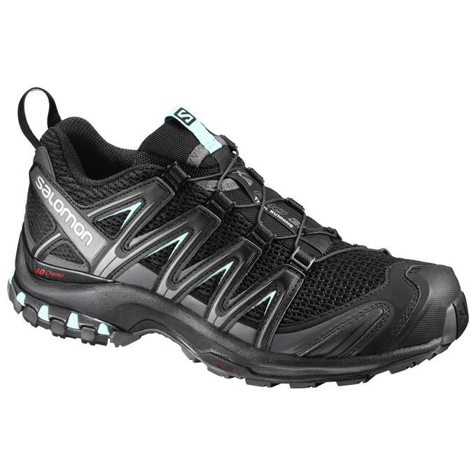 Salomon Israel XA PRO 3D W - Womens Trail Running Shoes - Black (SWYF-37054)
